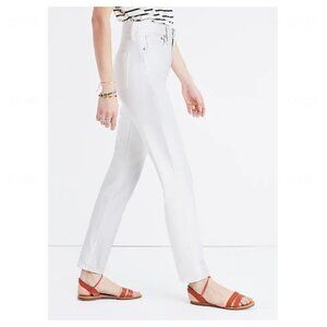 5/$100 SALE - MADEWELL The Perfect Summer Jean in White